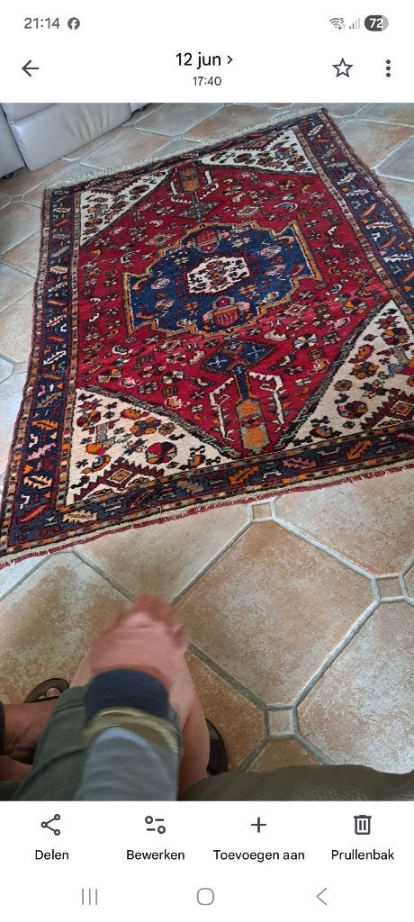 4 prachtige handgeknoopte oosterse tapijten, Ophalen