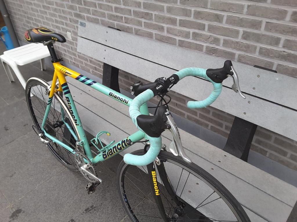 Bianchi racefiets, Fietsen en Brommers, Ophalen