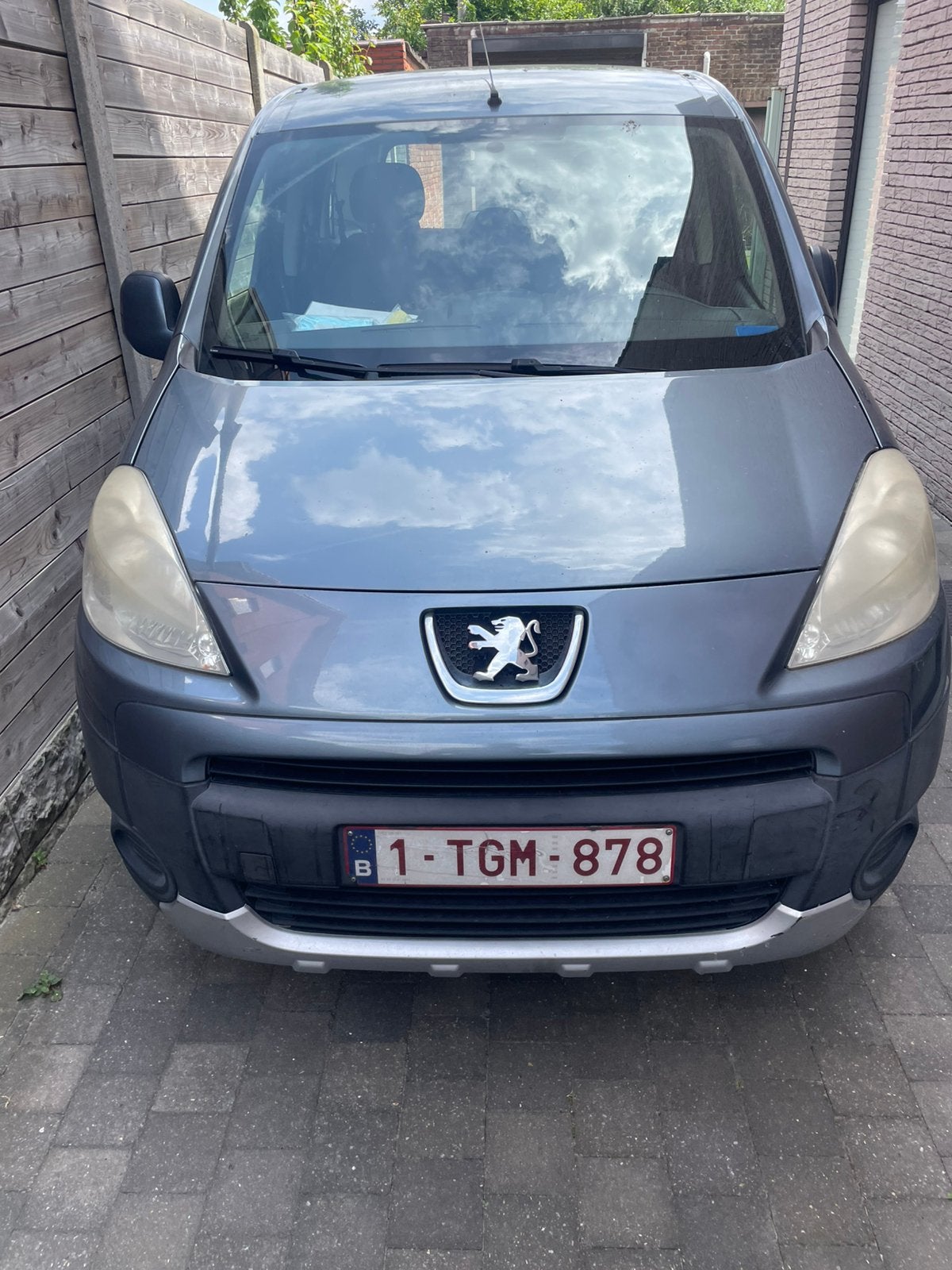 Peugeot Partner 2012 16hdi, Autos, Euro 5, Boîte manuelle, Bleu, 5 portes