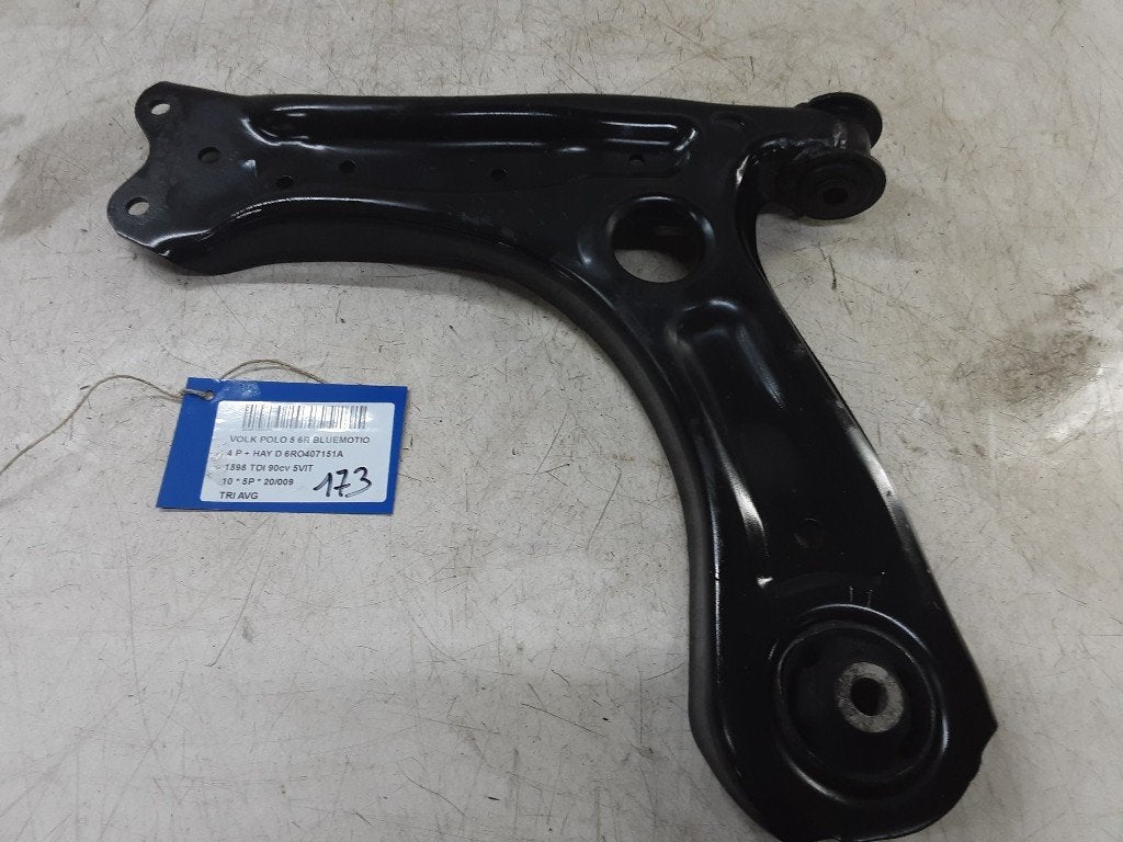 BRAS DE SUSPENSION AVANT GAUCHE (TRIANGLE) Polo V (6R), Utilisé, Volkswagen