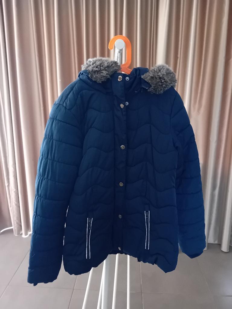 Winterjas meisje maat 164, S. Oliver, Enlèvement, Porté, Bleu
