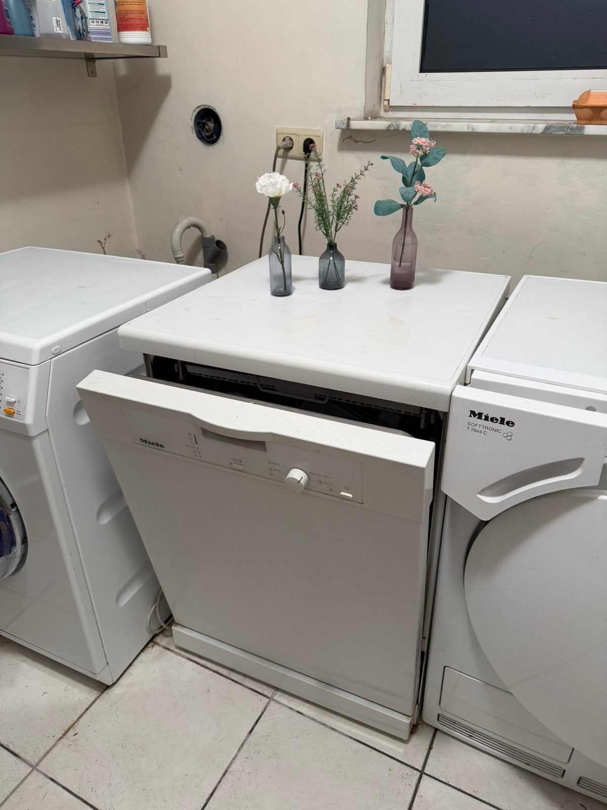 Miele afwas machine, Ophalen, Gebruikt, 60 cm of meer, Minder dan 10 liter