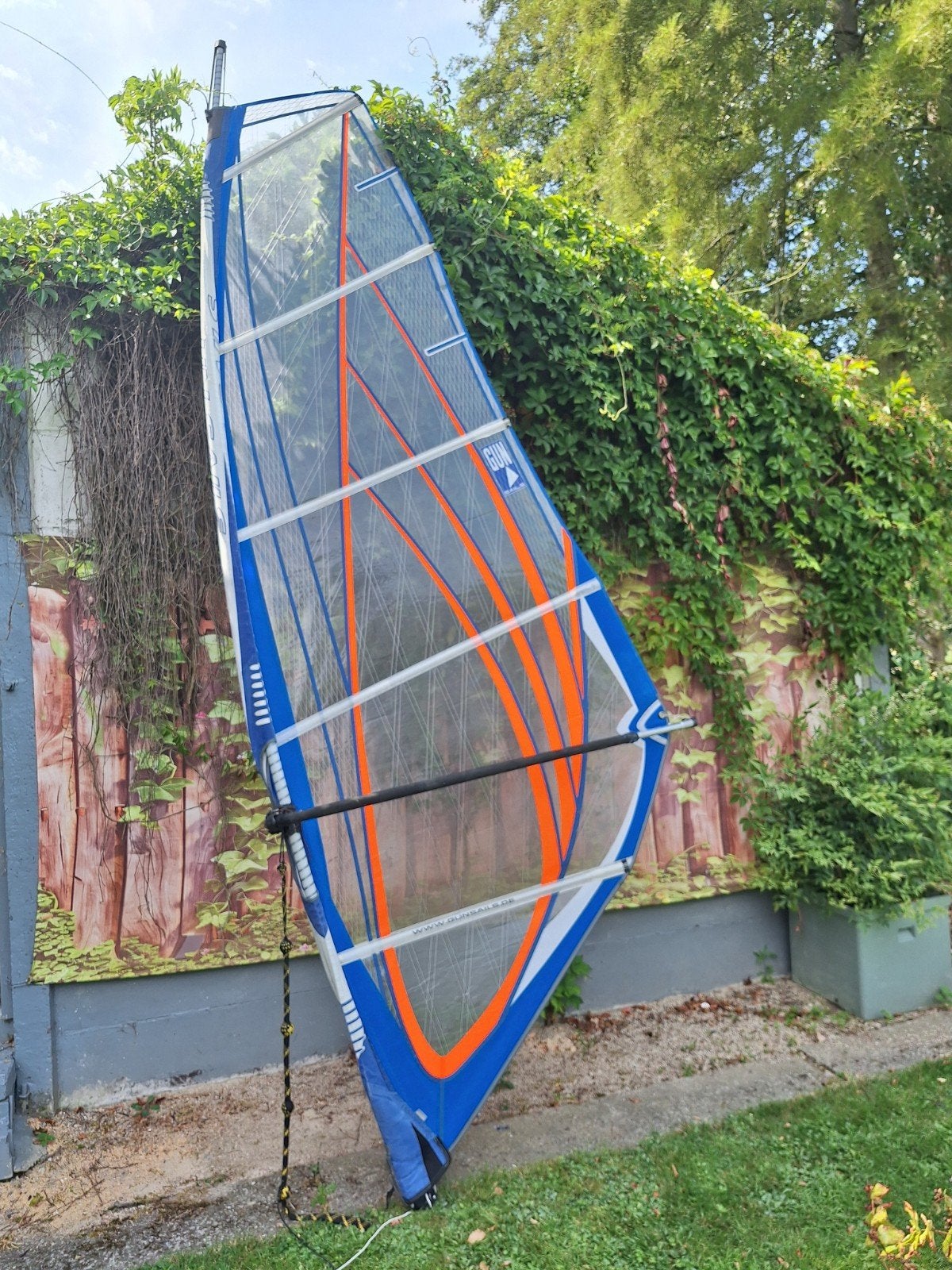 Gun Sails 4,7m, Watersport en Boten, Windsurfen, Zeil, Gunsails, Met draagtas, 3.5 tot 5 m², Ophalen