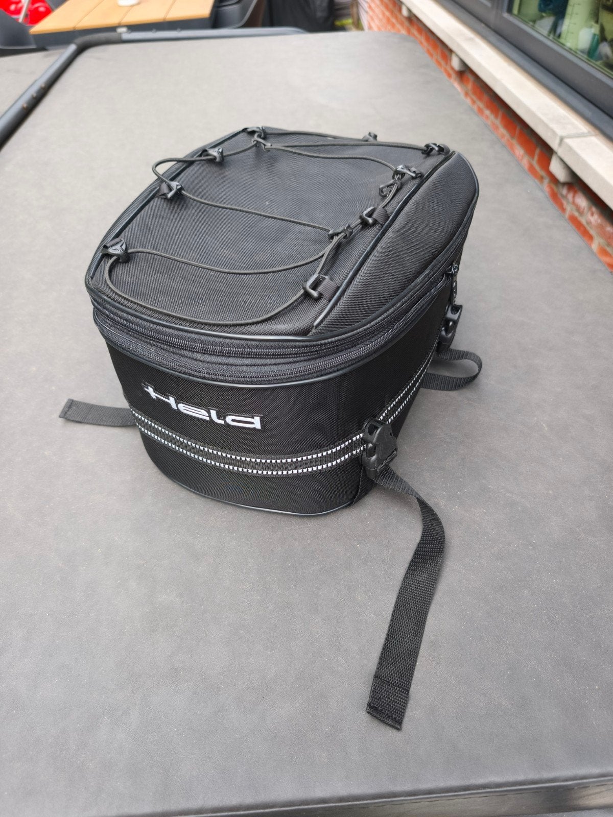 Moto tas Held ., Ophalen