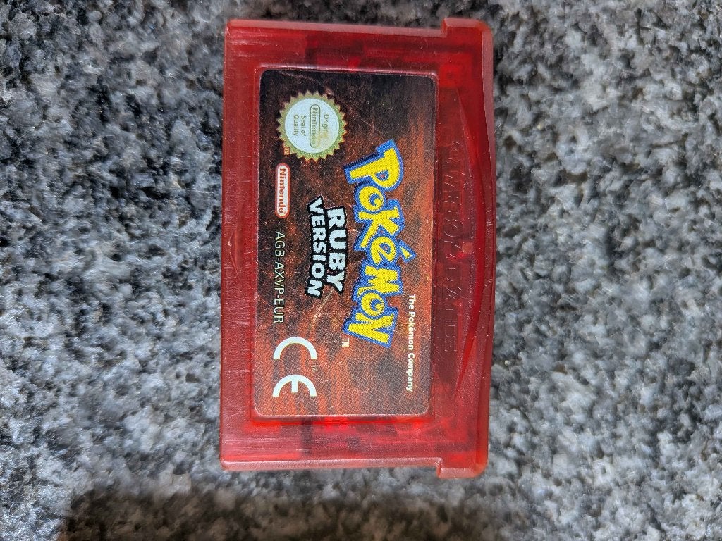 pokemon ruby, Consoles de jeu & Jeux vidéo, Jeux | Nintendo Game Boy, Enlèvement ou Envoi, 1 joueur, Aventure et Action, Utilisé