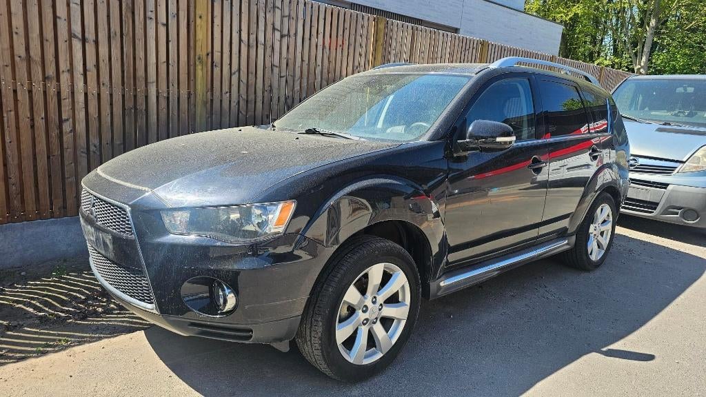 mitsubishi outlander, Auto's, 4 deurs, Outlander, Zwart, Zwart