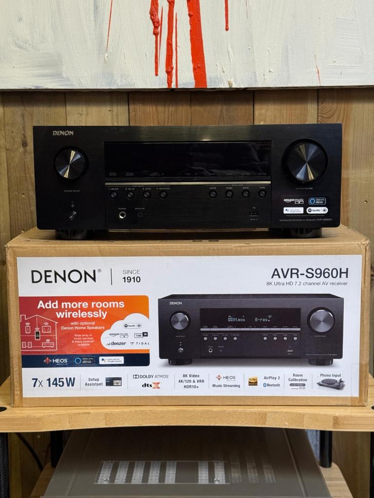 Denon AVR-S960H B-stock model, Audio, Tv en Foto, Stereoketens, Nieuw, Denon, Ophalen of Verzenden