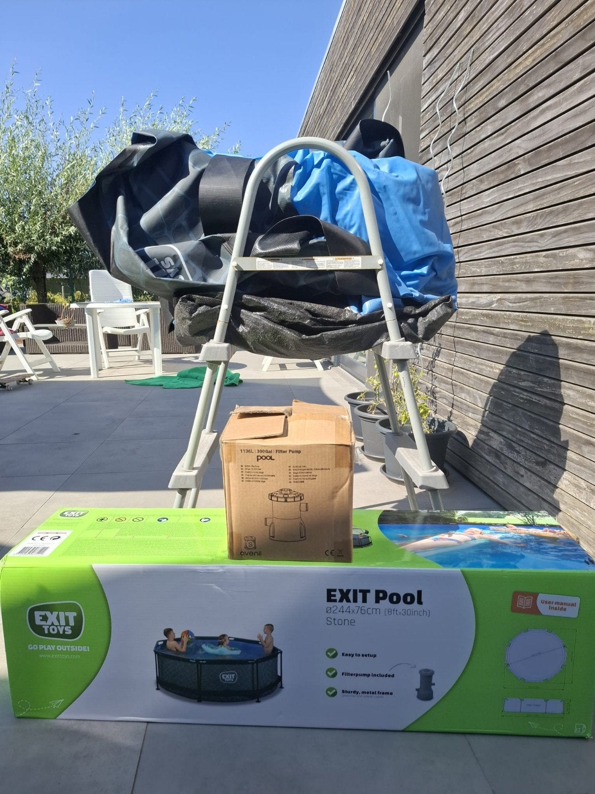 exit toys zwembad, Tuin en Terras, Ophalen