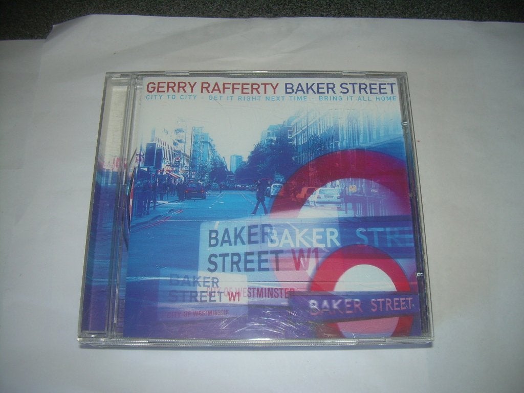 CD - GERRY RAFFERTY - BAKER STREET, Pop, Ophalen of Verzenden, Zo goed als nieuw, Eerste persing