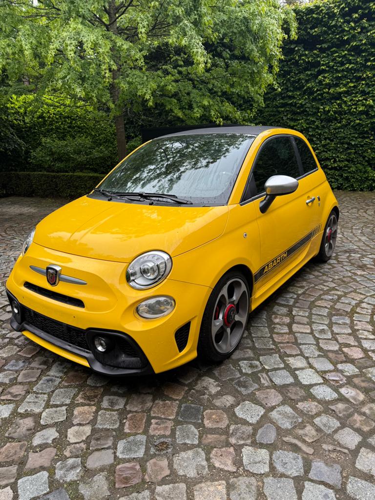 Abarth 595C Turismo, Auto's, Fiat, Lederen bekleding, Handgeschakeld, Particulier, Te koop