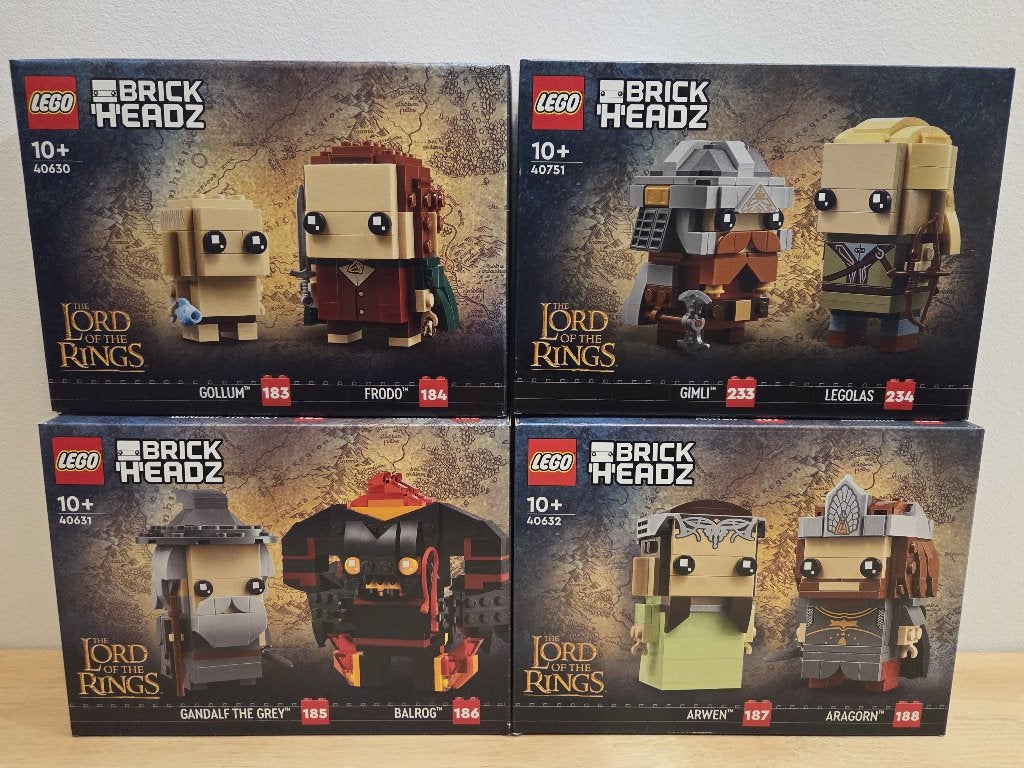 (GESEALD) Lego 40630, 40631, 40632 & 40751, Lego, Nieuw, Ophalen of Verzenden, Compleet