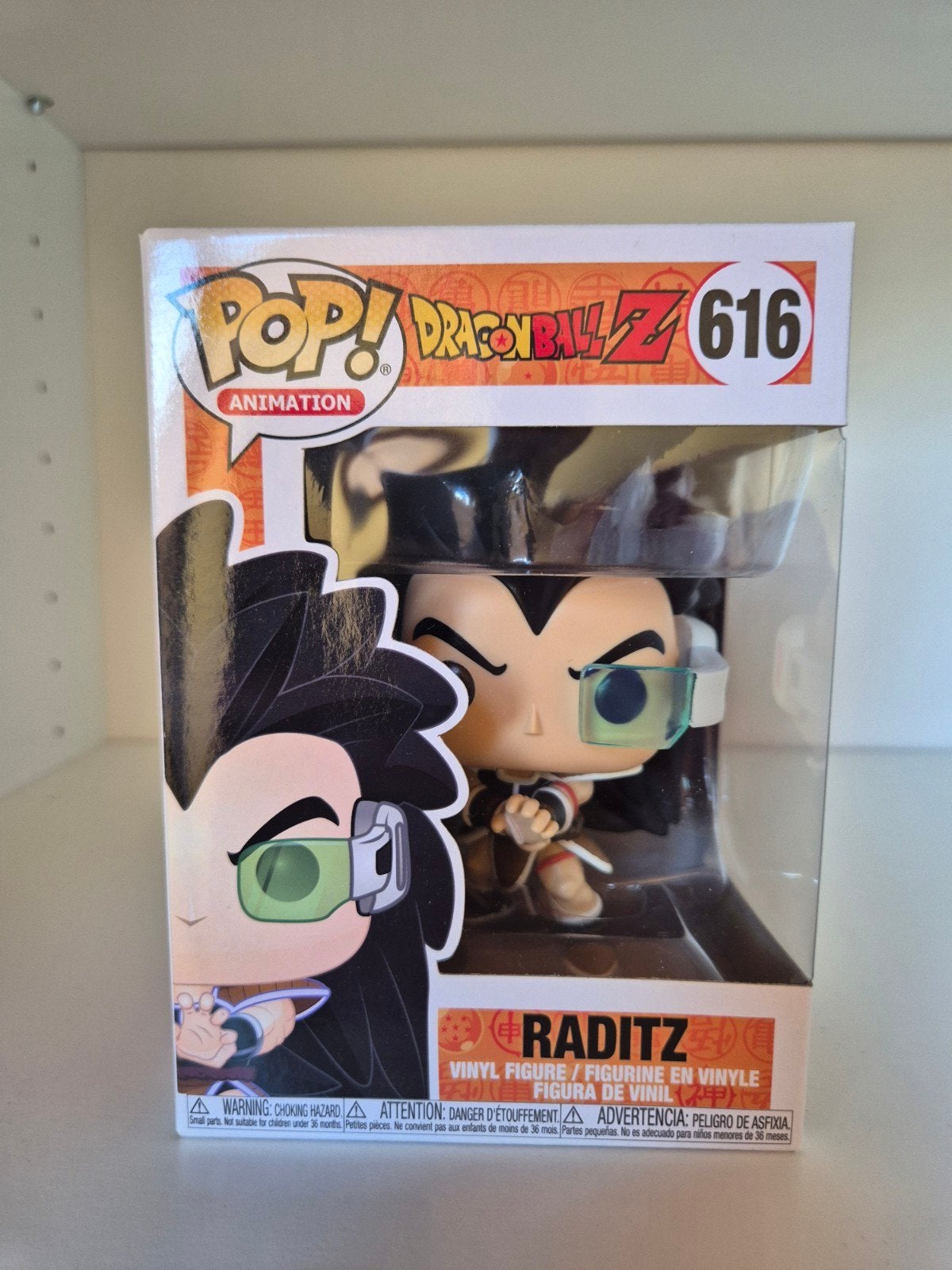 Funko Pop 616 Raditz de DraganBall Z, Collections, Jouets miniatures, Enlèvement ou Envoi