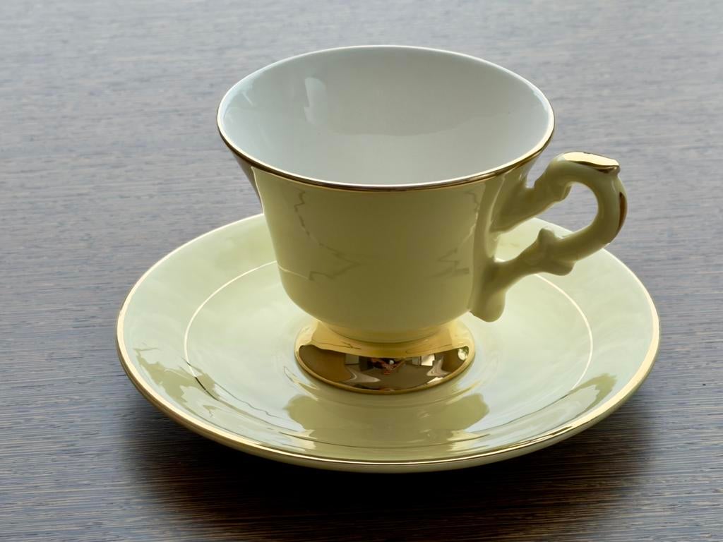5 Vintage kopjes en schoteltjes, Ophalen