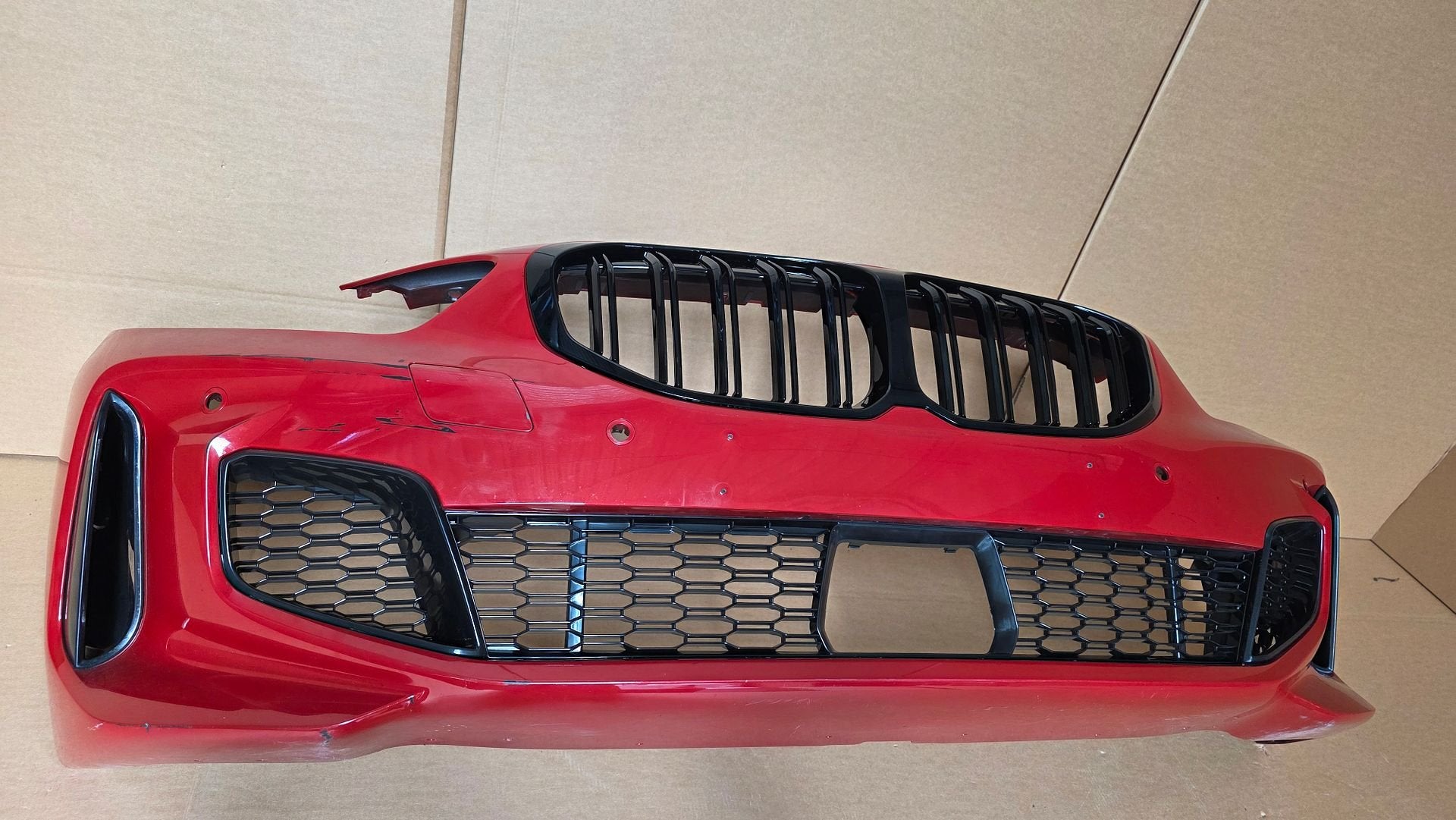 Voorbumper BMW 1 Serie F40 M PERFORMANCE 6xPDC 51118070928, -, Origine de la pièce connue, Utilisé, Avant