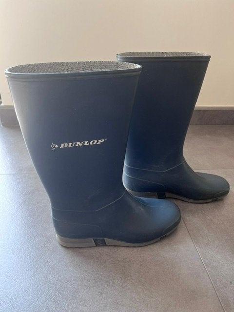 blauwe Dunlop laarzen maat 37, Jongen of Meisje, Ophalen of Verzenden, Dunlop, Laarzen