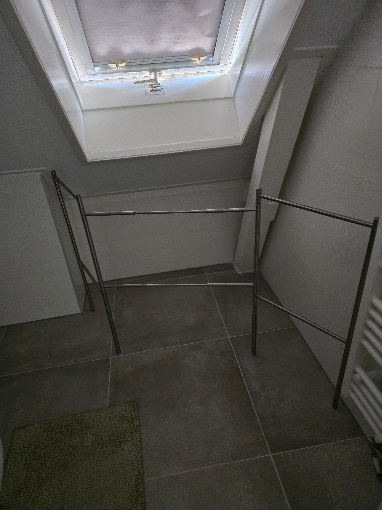 handdoekrek, Gebruikt, Handdoekenrek, Zilver, Ophalen