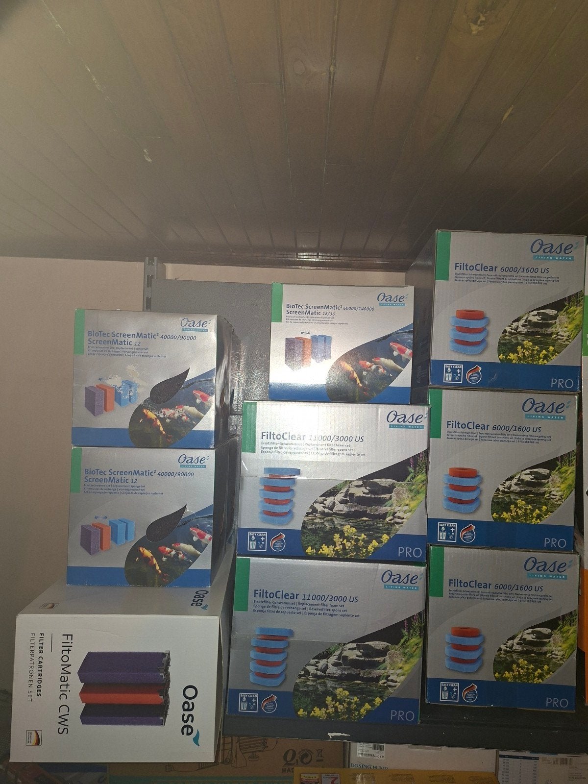 Oase filter mousse (nieuw), Enlèvement
