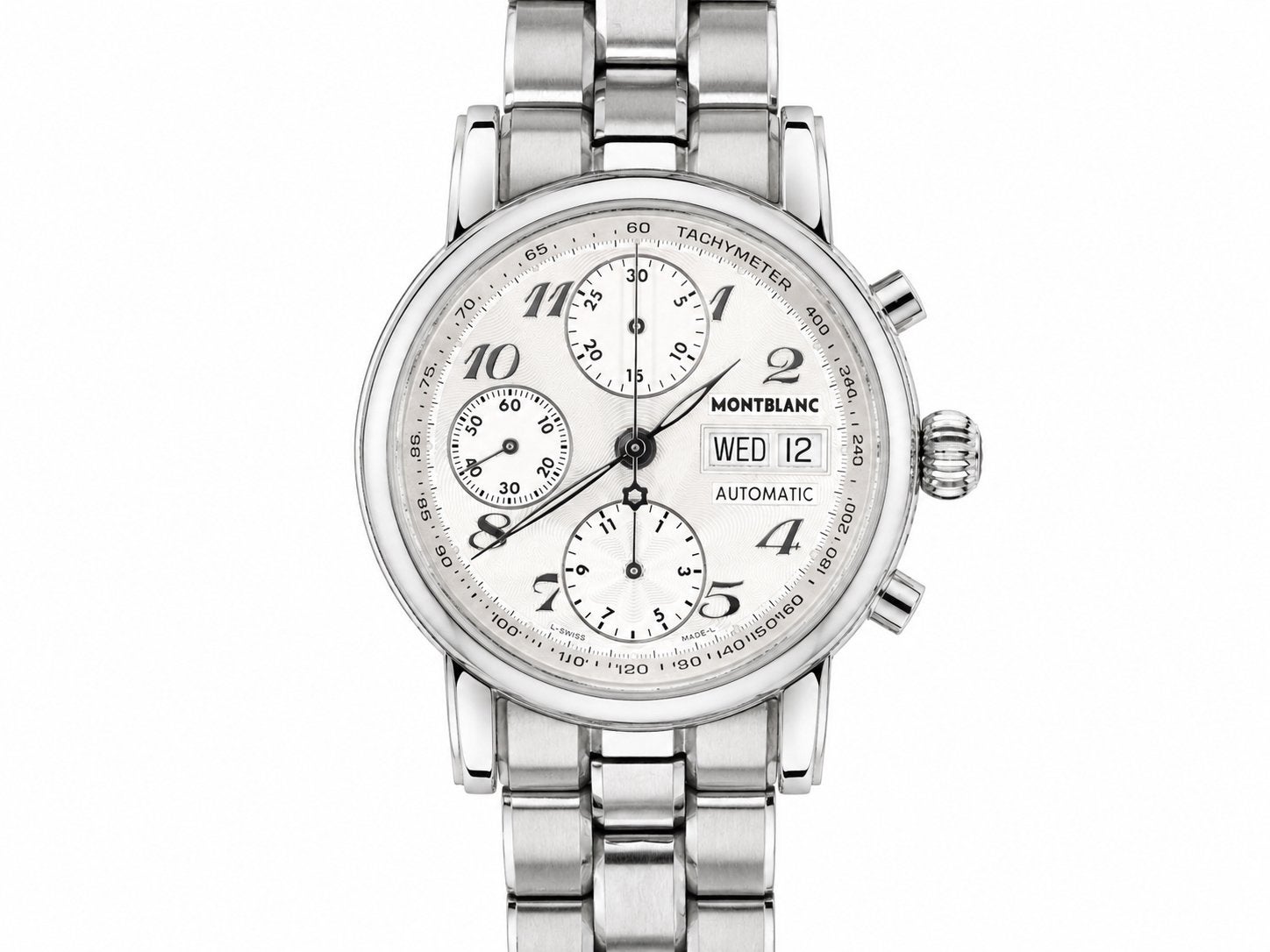 Montblanc Star chronograph automatic 05222, Overige merken, Staal, Staal, Polshorloge