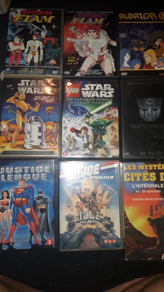 dvd of box teken film gi joe star wars albator transformers, CD & DVD, Enlèvement ou Envoi, Tous les âges, Français, Utilisé