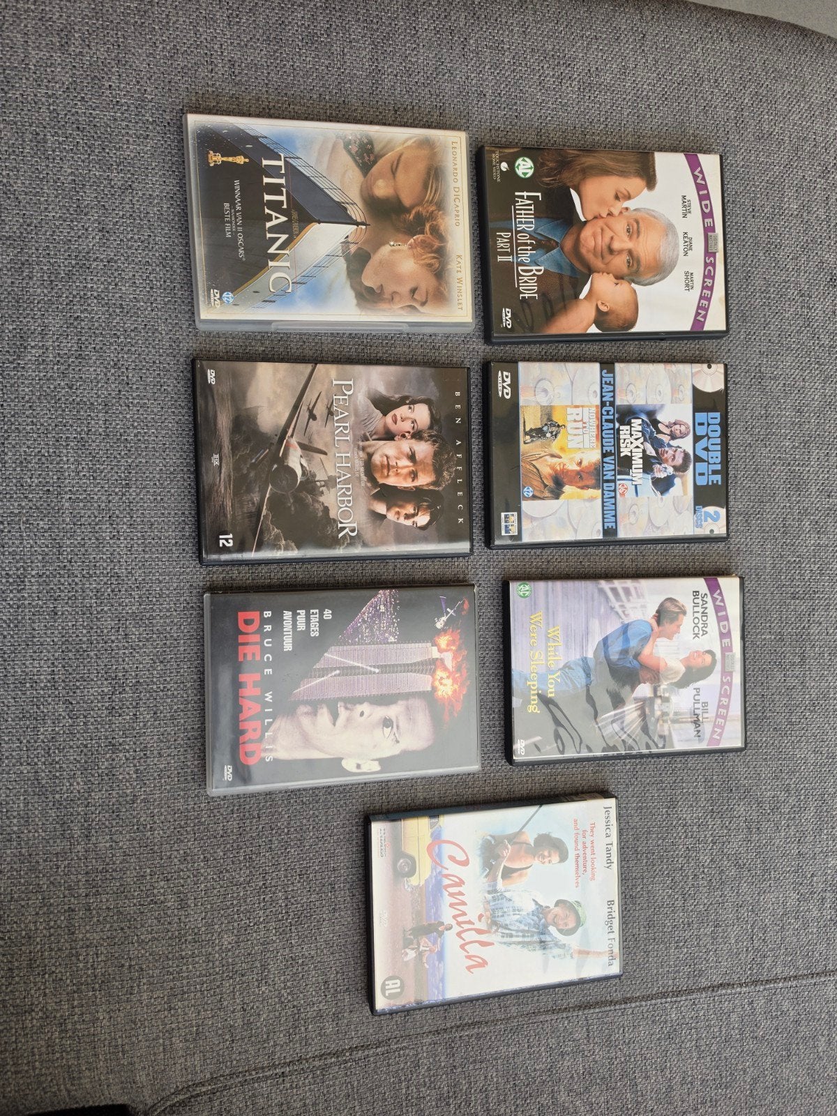 Lot dvd's gratis af te halen, CD & DVD, DVD | Aventure, Enlèvement