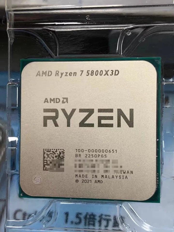 AMD Ryzen 7 5800X3D, Informatique & Logiciels, 8-core, Enlèvement ou Envoi, 3 à 4 Ghz, Utilisé