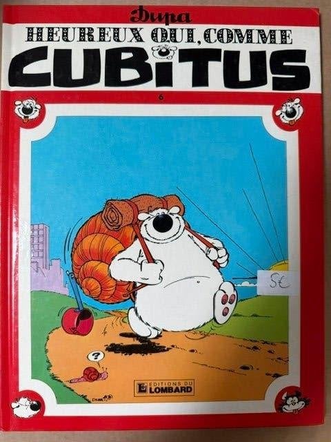 Cubitus tome 6 reed, Livres, Dupa, Enlèvement ou Envoi, Une BD, Utilisé