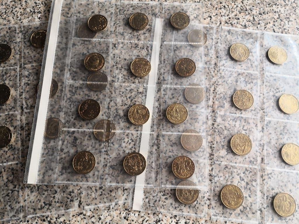 Lotje van 33 Walt Disney verzamelmunten, Verzamelen, Disney, Ophalen