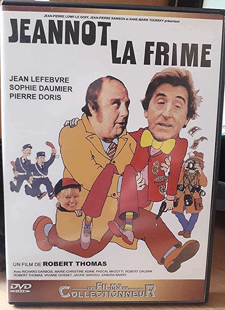 DVD Jeannot la frime / Jean Lefebvre, Enlèvement, Comme neuf