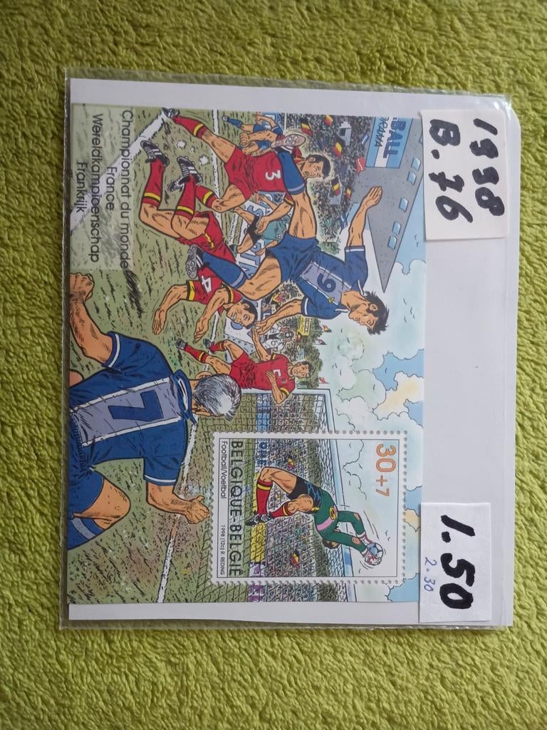 Velletje postfris . België ., Ophalen of Verzenden, Postfris
