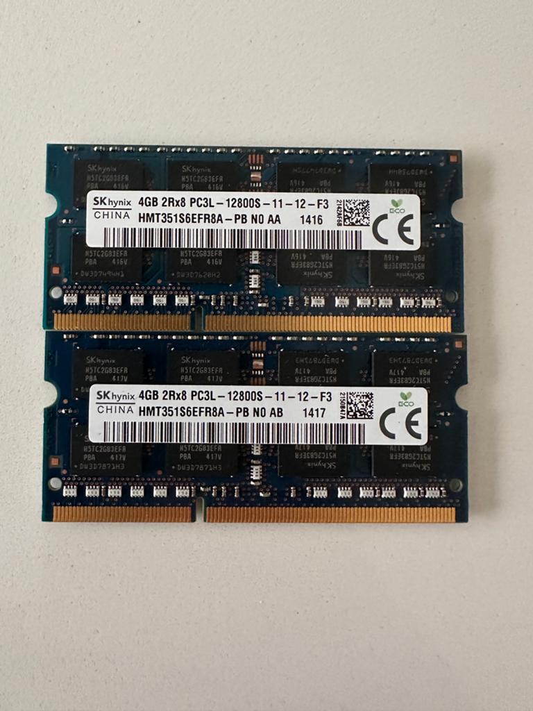 8gb ddr3 ram SkHynix, Computers en Software, RAM geheugen, Ophalen of Verzenden, Zo goed als nieuw, DDR3