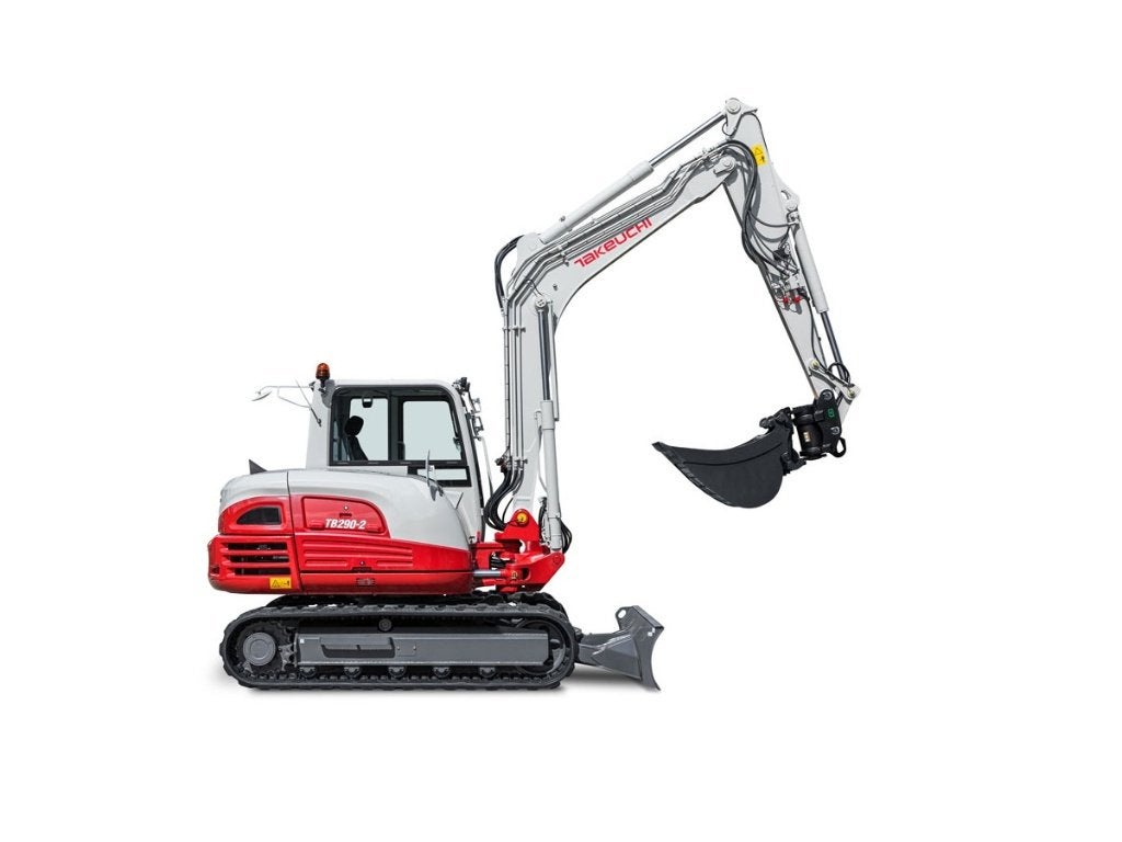 Takeuchi TB290-2, minigraver, minikraan, BJ2026, Nieuw!, Enlèvement, Excavatrice