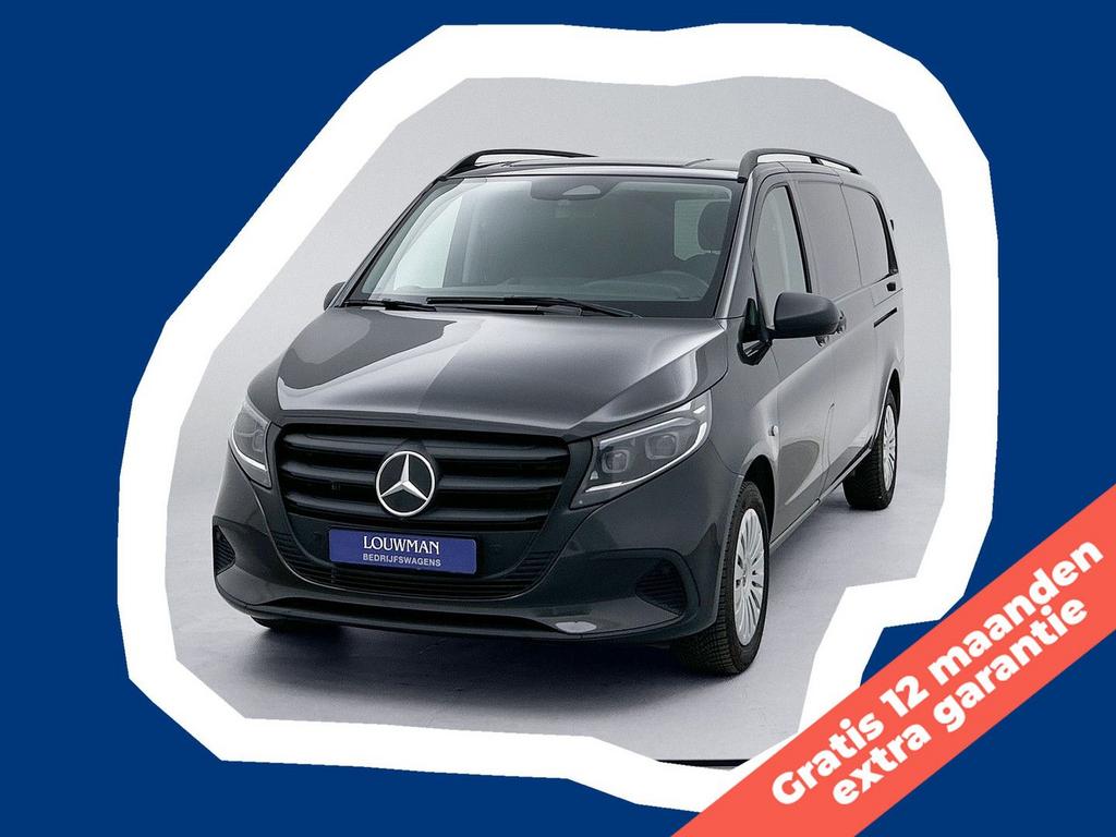 Mercedes-Benz Vito 119 CDI PRO Extra Lang Gratis 12 Maanden, Auto's, Automaat, Zwart, Mercedes-Benz, Bedrijf