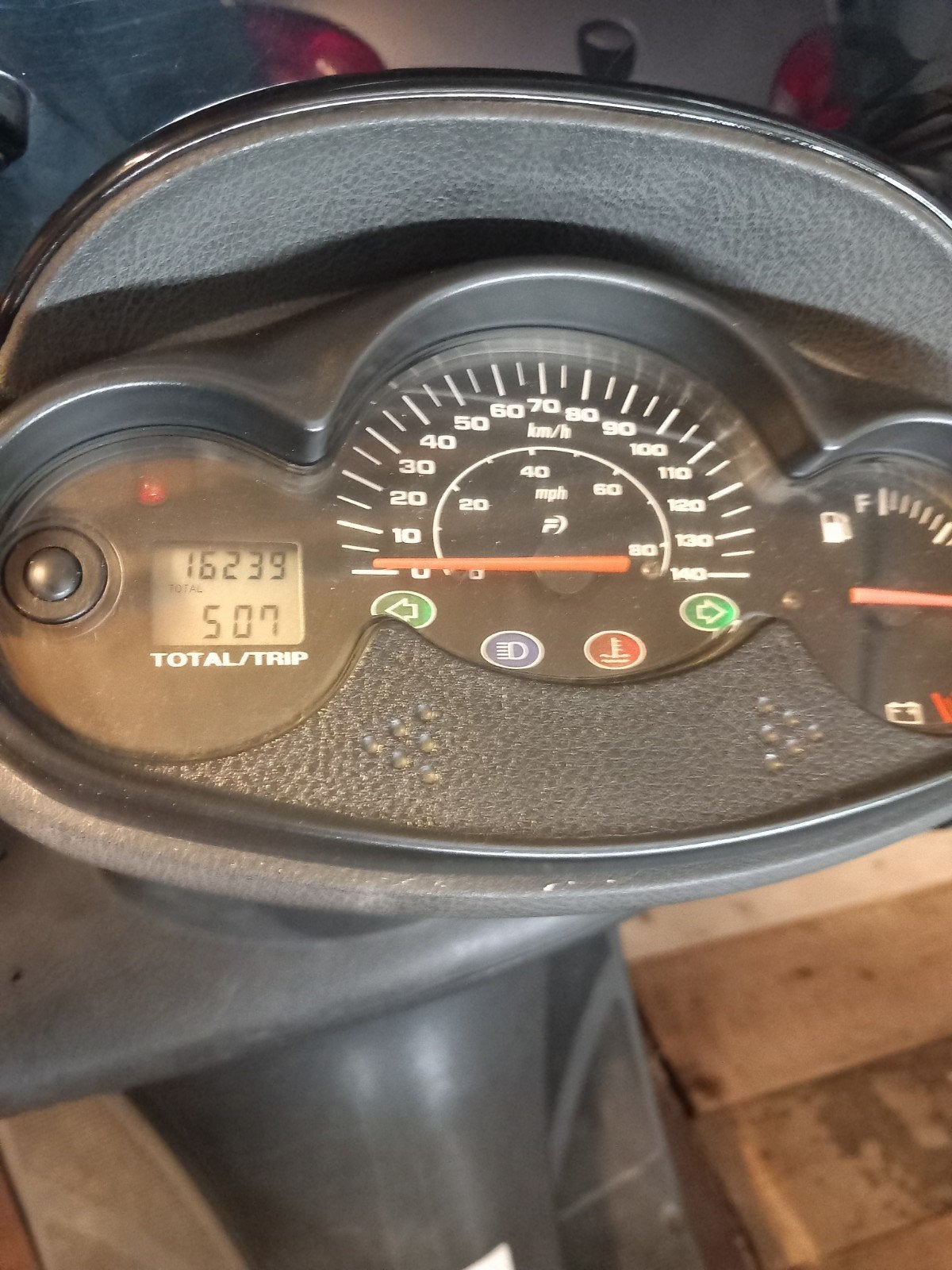 Yamaha majesty 125cc, Enlèvement