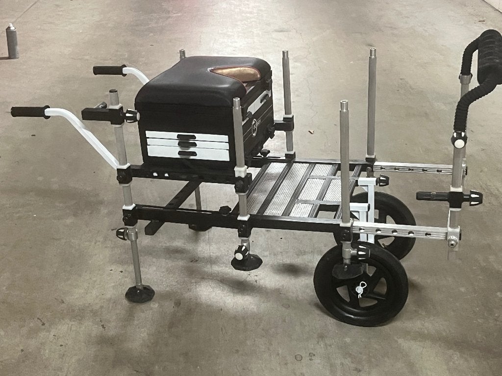 Octbox zeer complete visbak, Watersport en Boten, Hengelsport | Witvissen, Ophalen of Verzenden, Gebruikt, Complete set