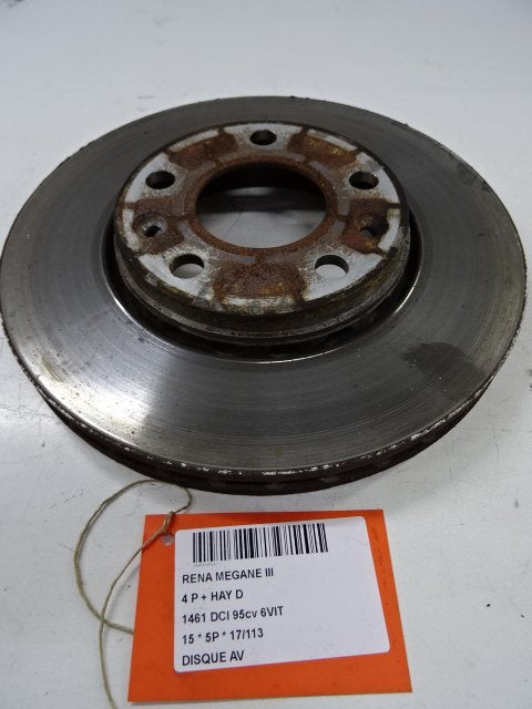 REMSCHIJF VOOR Renault Megane III Berline (BZ), Gebruikt, Renault, Peter-Huppertz-Straße 5
51063  Köln, DE, Dialog.deutschland@renault.de
