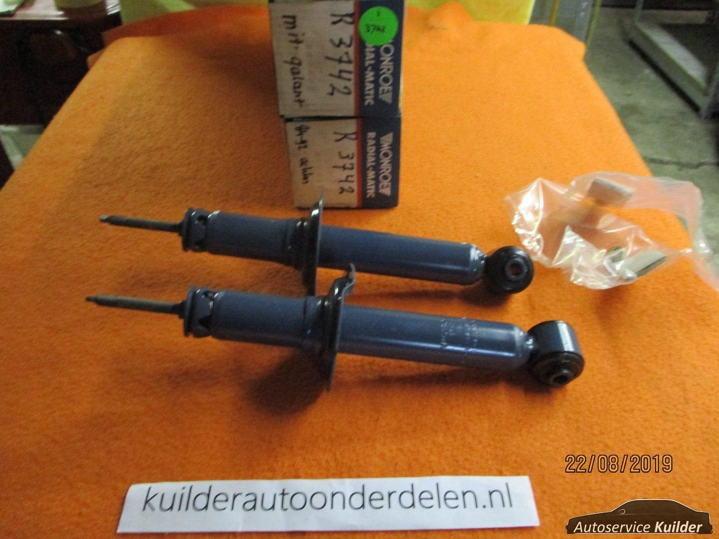 Set schokdempers achterzijde Mitsubishi Galant 84-93 Monroe, Neuf, -, Mitsubishi, -