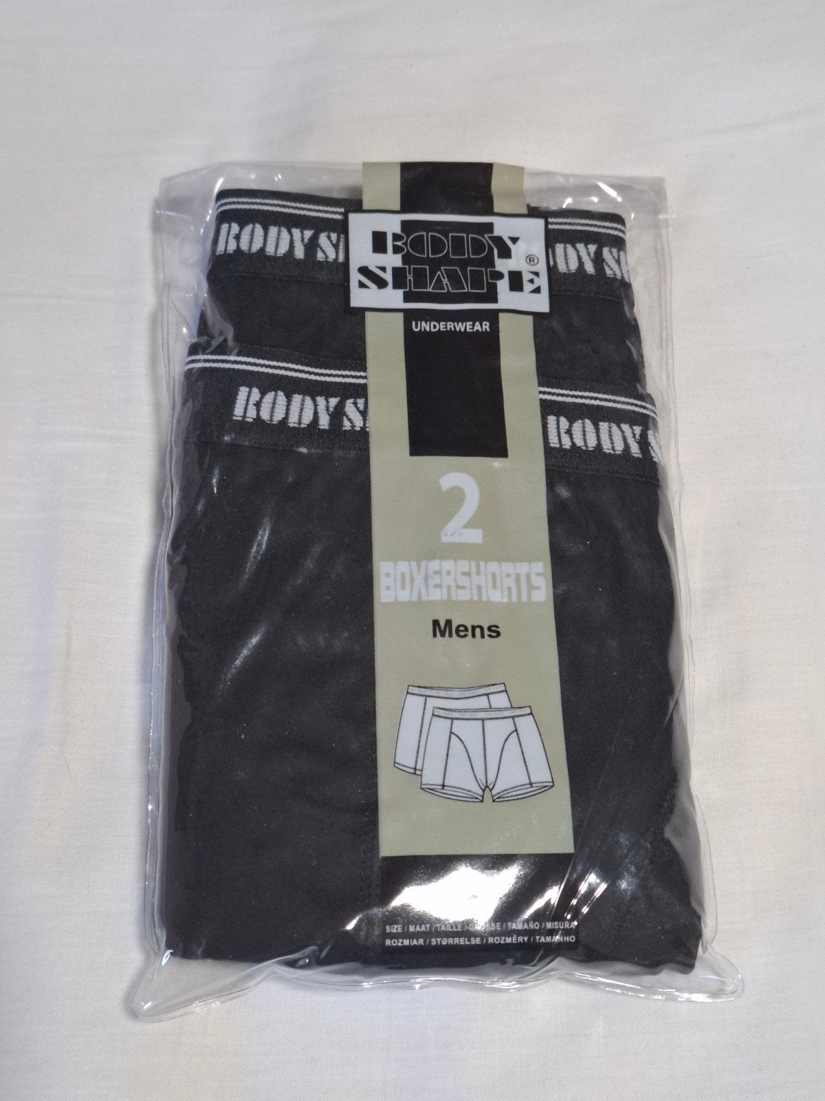 Boxer 2x2 pour homme - Pierre Cardin + Body Shape - taille M, Enlèvement ou Envoi, Noir, Pierre Cardin, Boxer