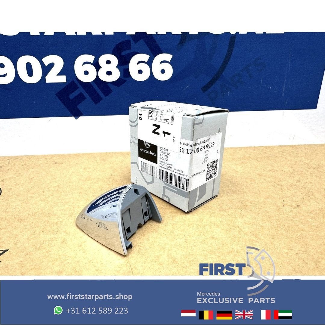 W167 C167 deurhendel rozet Mercedes GLE Klasse chroom deurgr, Gebruikt, -, Deur, Rechts