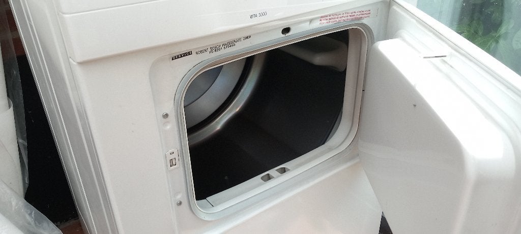 Droogkast Bosh WTA 3000, Enlèvement