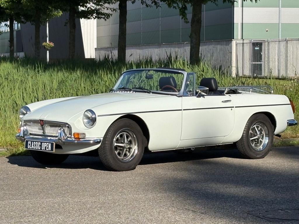 MG MGB, Auto's, MG, Lederen bekleding, B, Zwart, Cabriolet