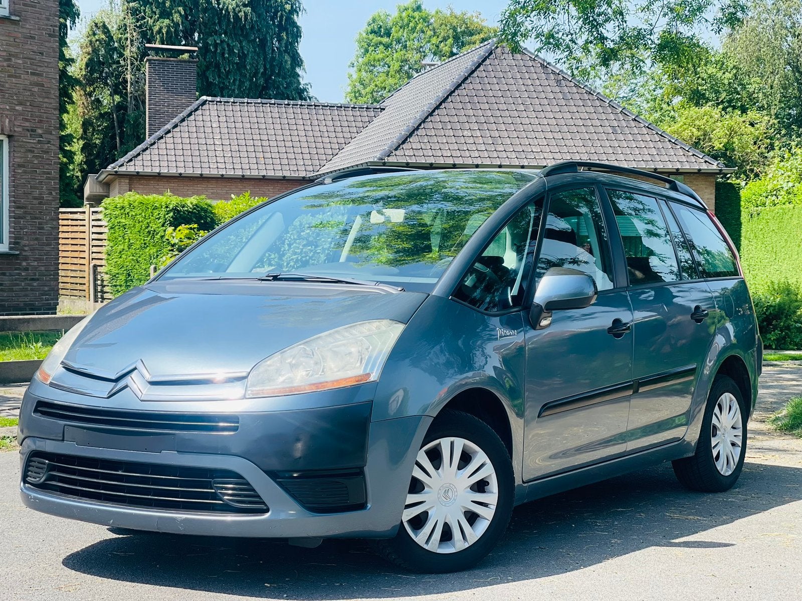 Citroën C4  PICASSO benzine 1,6 met 7 plaats 0485391477, Autos, Achat, Capteur de lumière, 7 places, Boîte manuelle