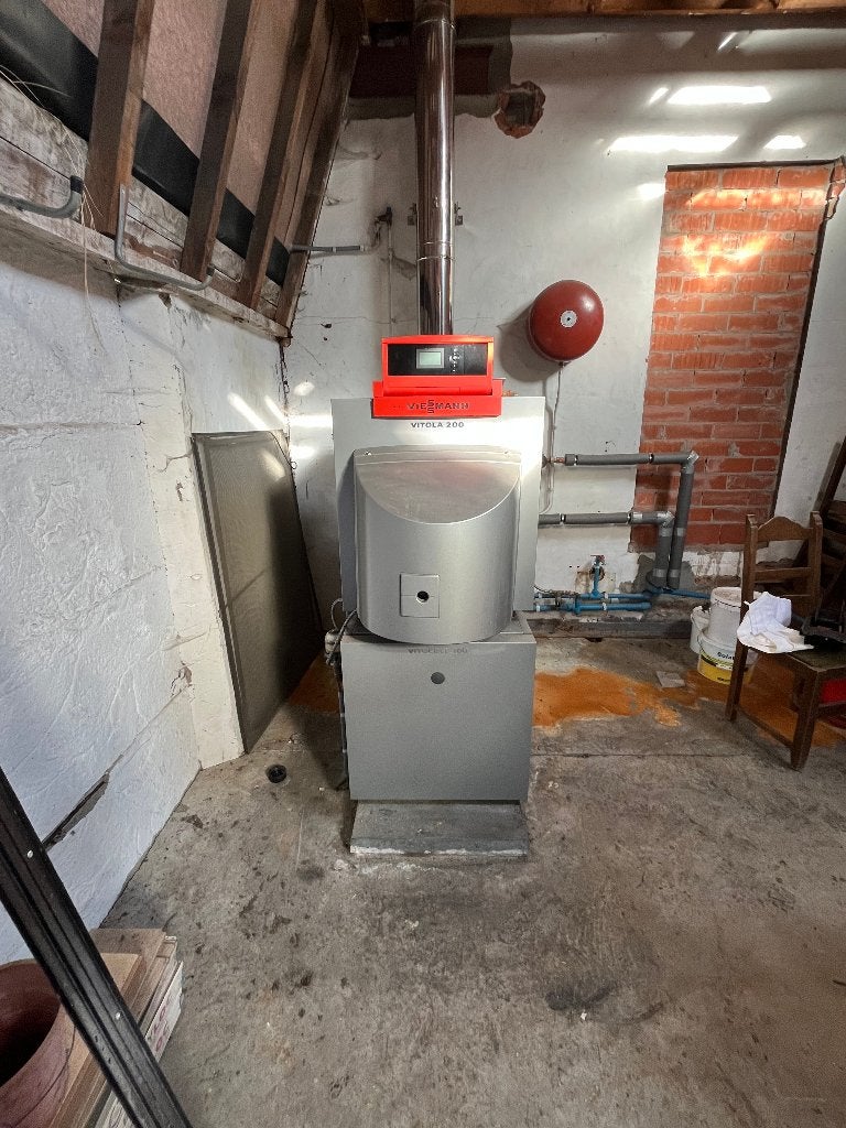 Mazout Ketel Te Koop - Viessmann, Enlèvement, Comme neuf, Boiler