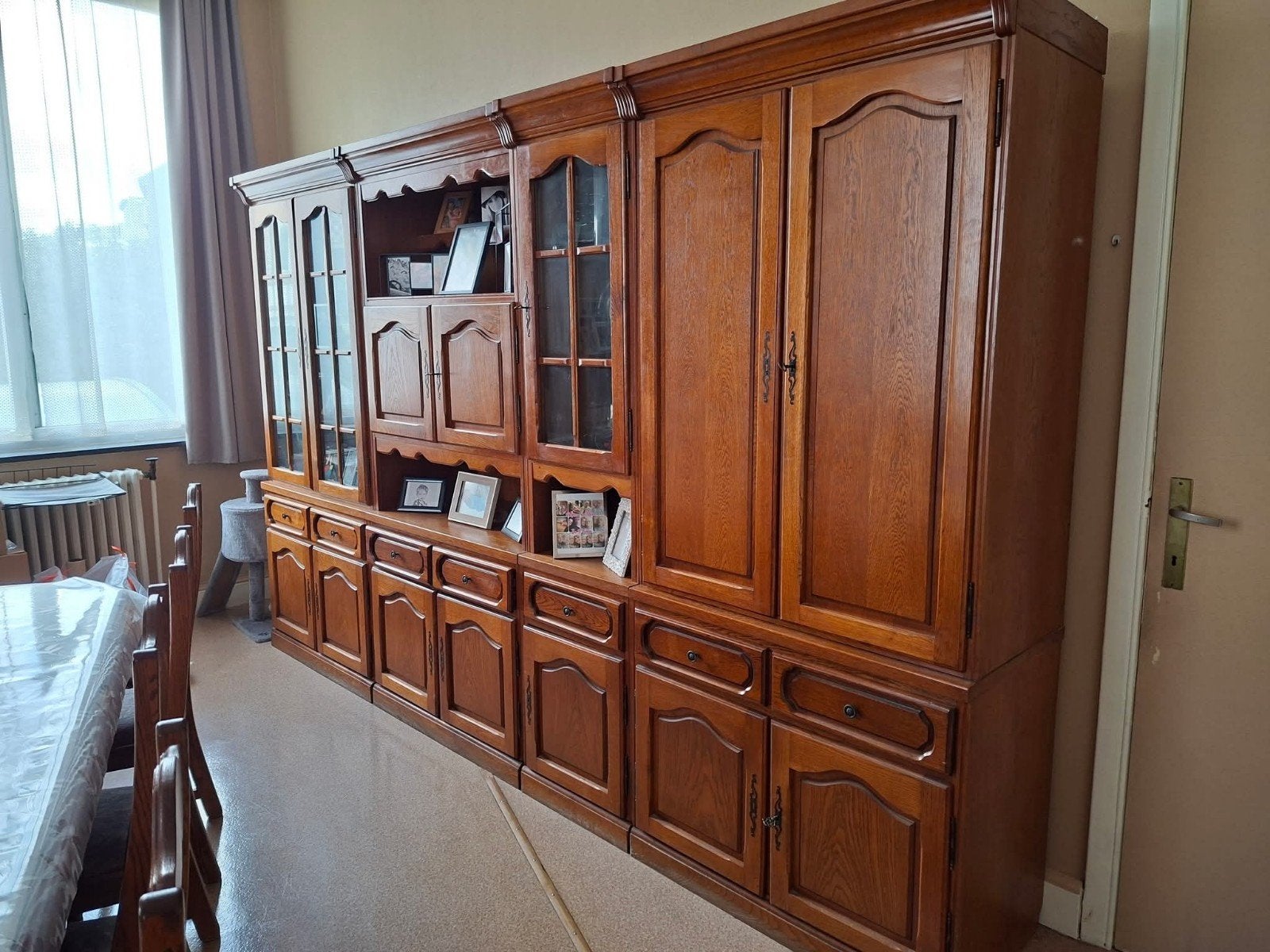 Grand buffet en 4 pièces, Avec tiroir(s), 25 à 50 cm, 300 cm ou plus, Enlèvement
