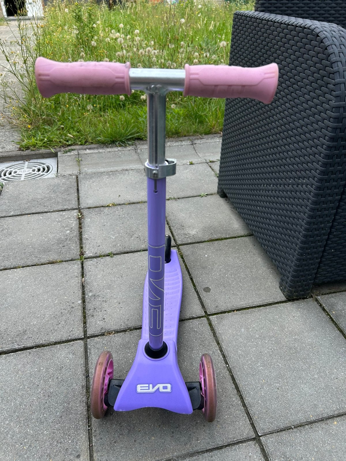 Meisjes steps, Fietsen en Brommers, Ophalen, Gebruikt, Gewone step