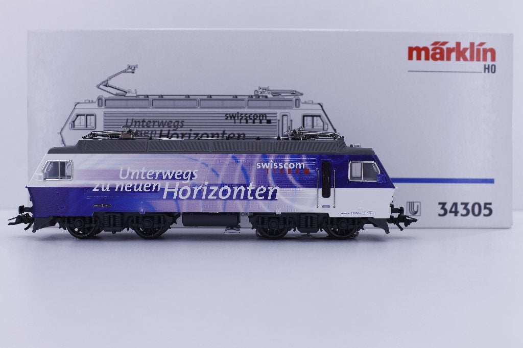 Marklin 34305 HO Re 446 du SOB, Enlèvement ou Envoi, Courant alternatif, Comme neuf, Locomotive