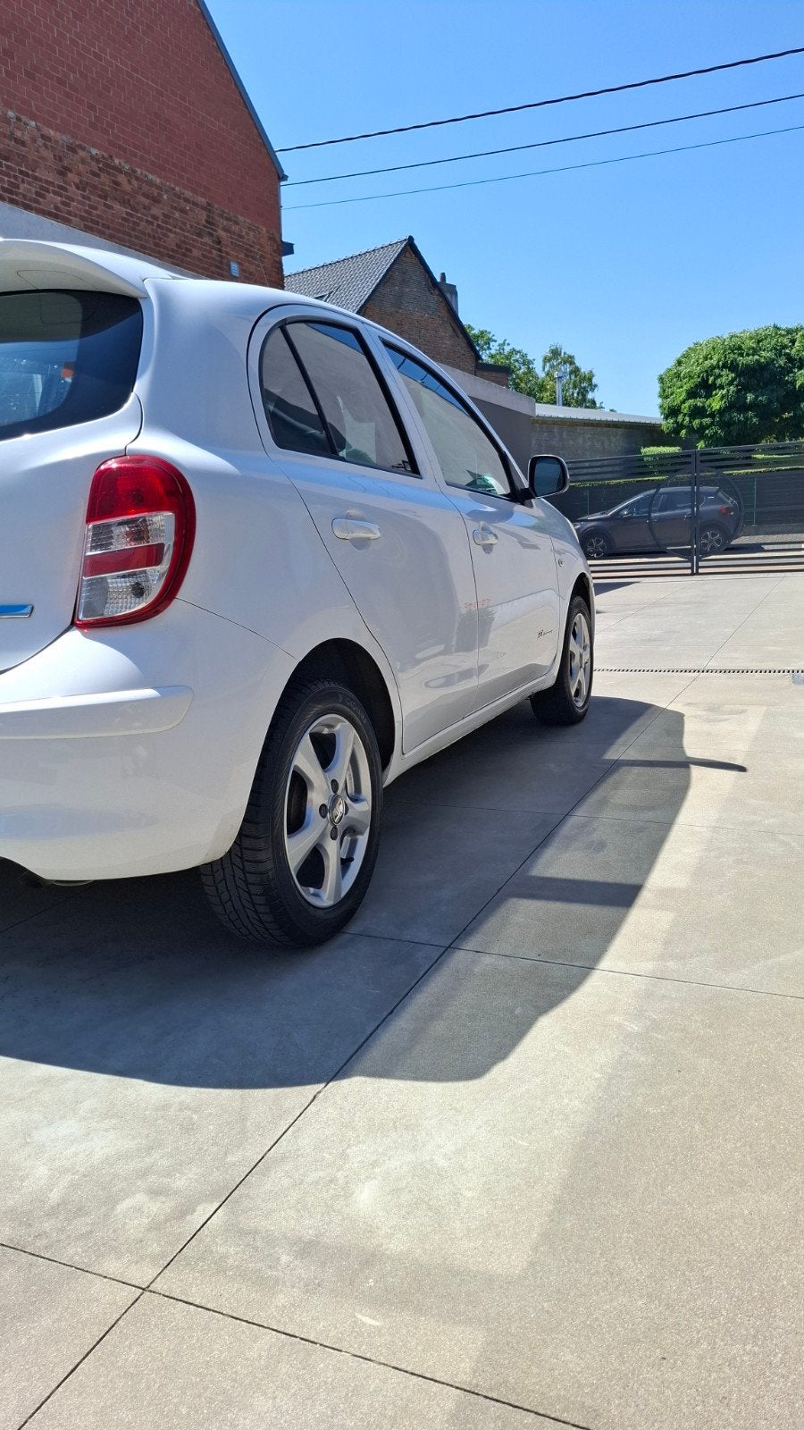 Nissan Micra  5-deurs met Airco, Auto's, Nissan, Euro 5, Zwart, Electronic Stability Program (ESP), Wit