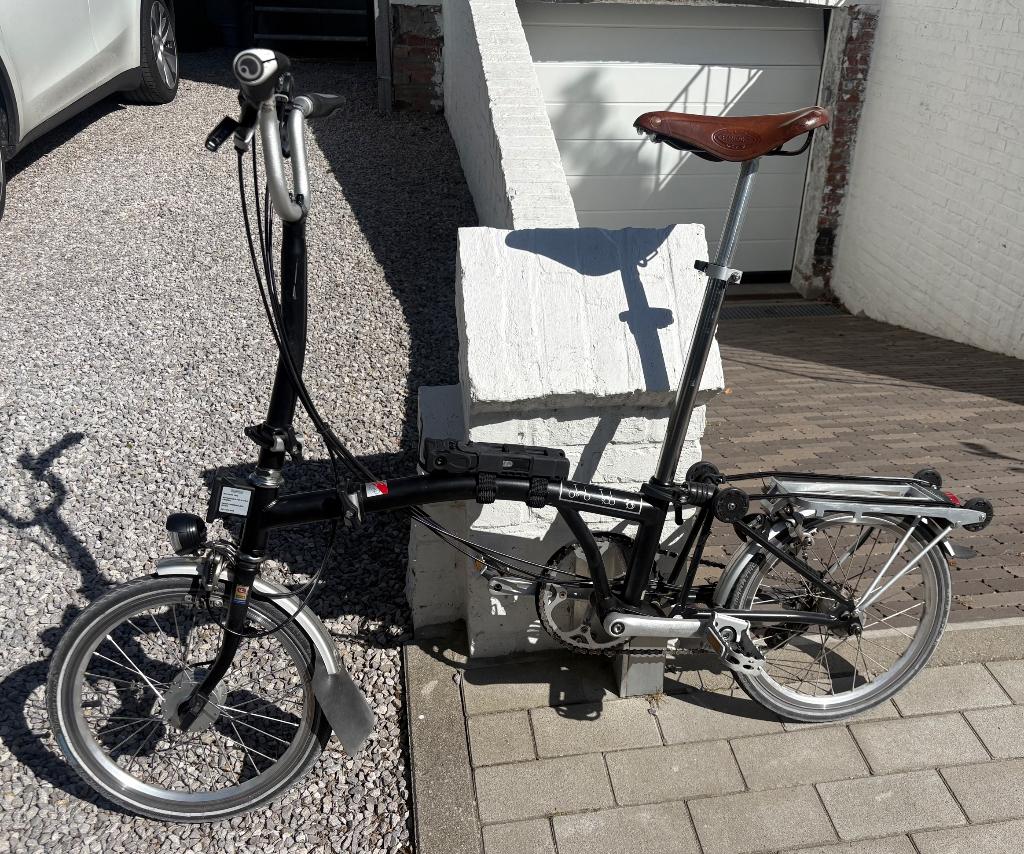 2 x Brompton 6 versnellingen, Ophalen, Brompton, Velgrem, Versnellingen