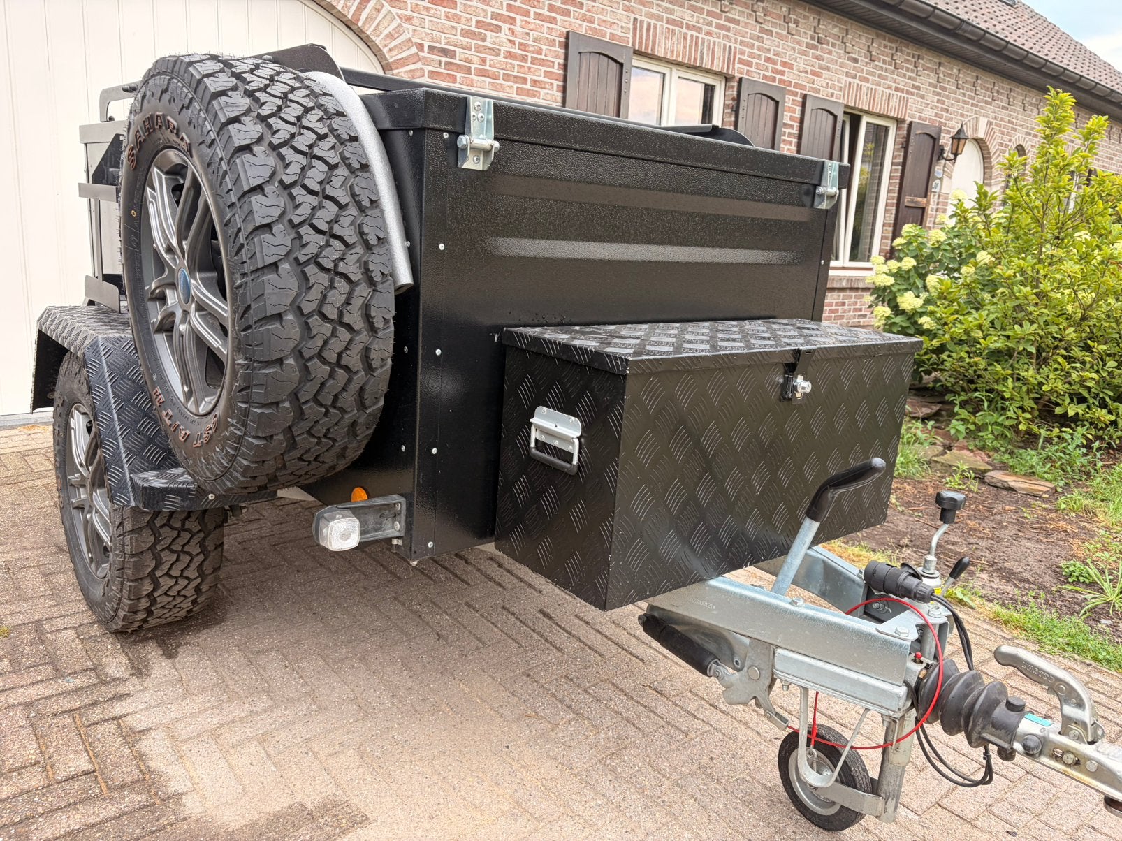 Offroad bagagewagen, Auto diversen, Aanhangers en Bagagewagens, Ophalen, Zo goed als nieuw