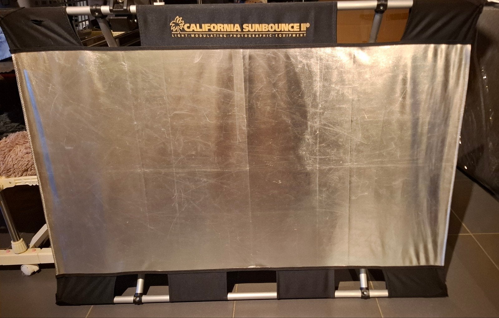 reflectiescherm, Ophalen