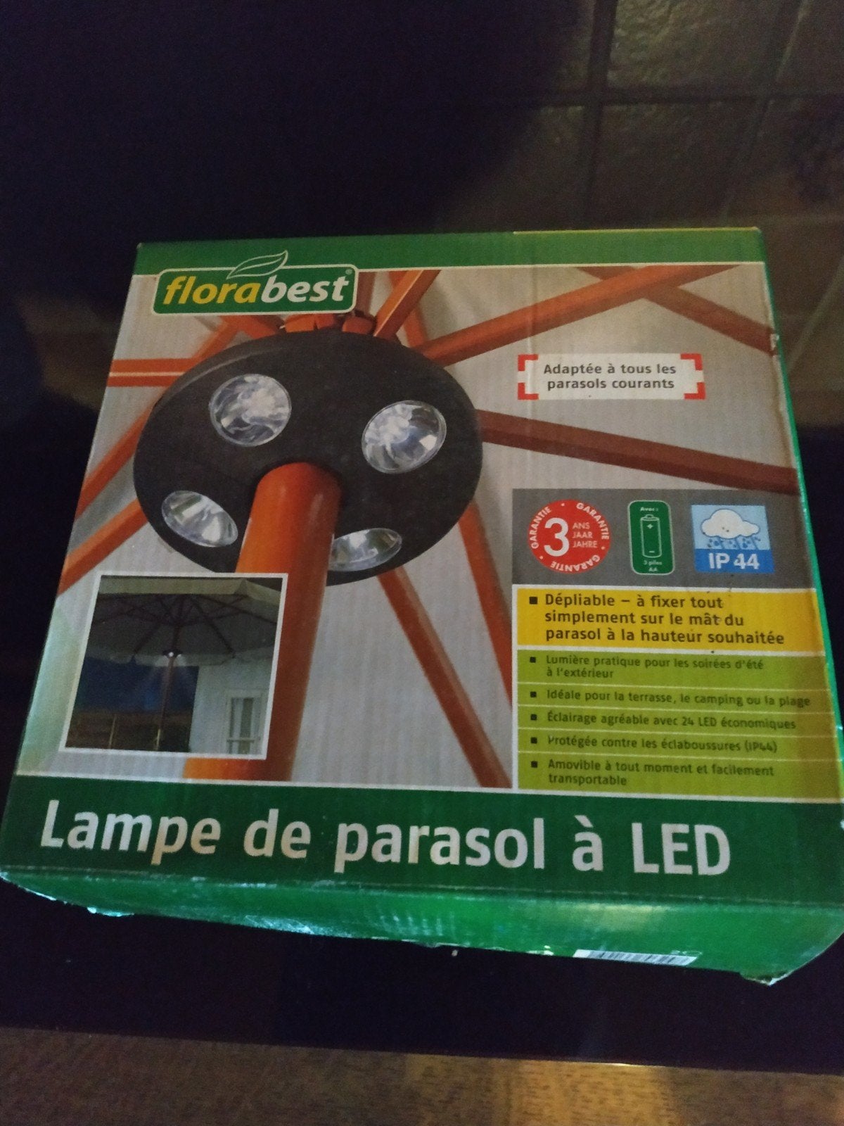 Parasol verlichting led  Nieuw, Ophalen